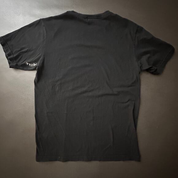 VTG Y2k Volcom T Shirt Mens Large Black Paper Tag Skater Graphic Hidden Logo - Picture 5 of 9